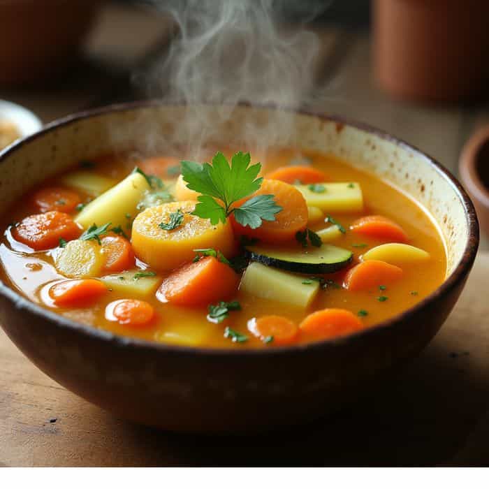 Soupe de Légumes à la CocotteMinute Rapide et Savoureuse