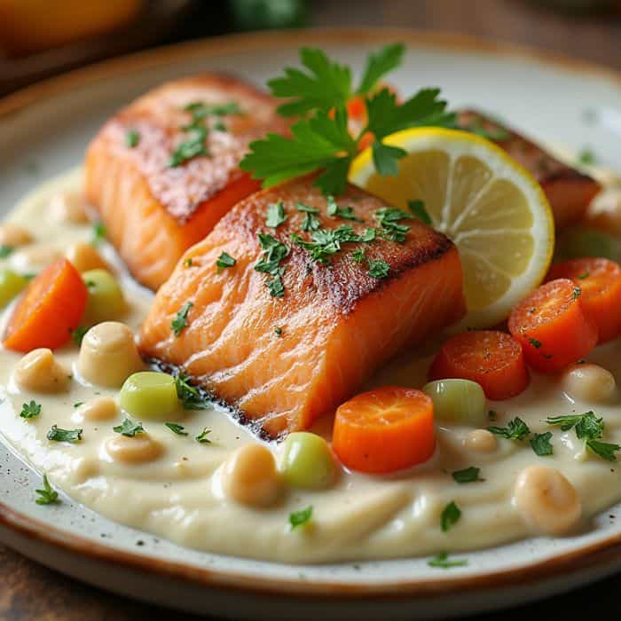 blanquette de saumon