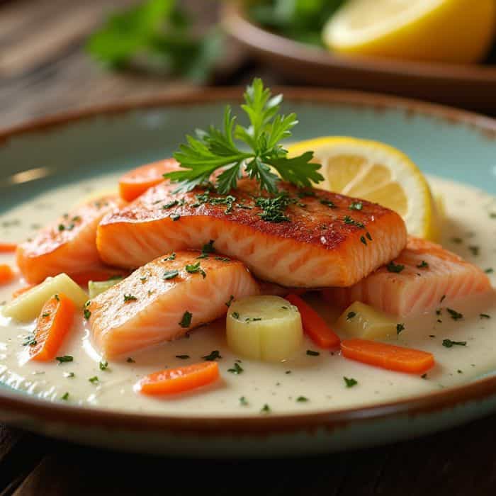 blanquette de saumon